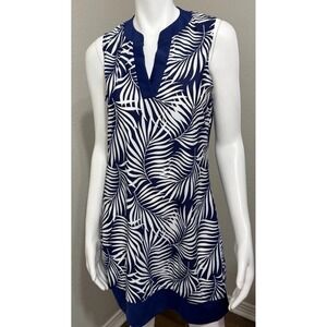 Aqua Et Sol M Women's Swim Dress Cover Up Pool Resort Beach Modest Floral